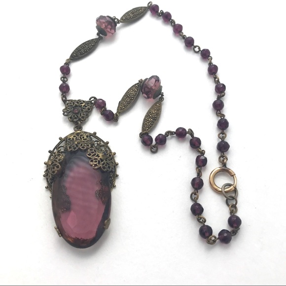 Victorian Vintage Necklace - Picture 1 of 8